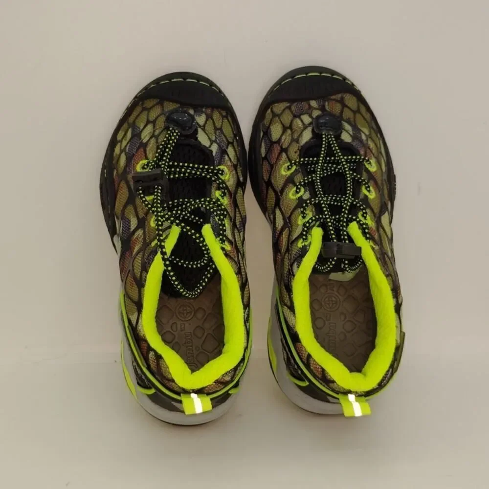 Jambu Pythos Toddler Boys Pre-owned Black & Green Hiking Sneakers - sz. 12M